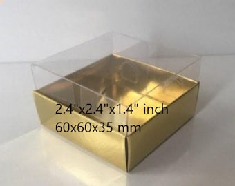 folding disassembled box 2.4&quot;x2.4&quot;x1.4&quot; inch sizes Wedding Gift Box, Gift Box Ideas, Mass Favors, Thank You Gift