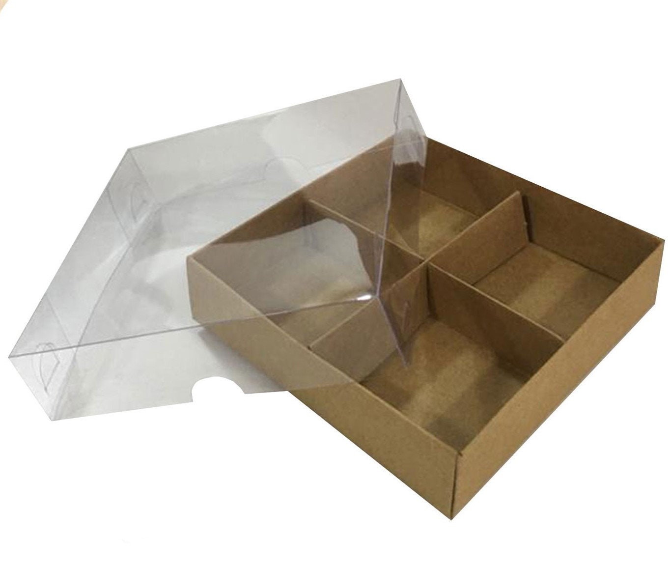 Folding disassembled box 12x12x3 cm | Etsy