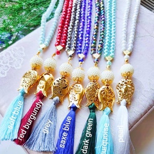 Baby shower favours gift,99 prayer beads,baptism tasbeeh,müslim tesbih, islamic favor gift,misbaha,salah prayer beads,muslim wedding favours