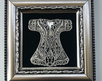 Framed wall décor - silver caftan  wall art - evil eye wall hanging - evil eye bead - caftan  wall décor - evil eye home decor
