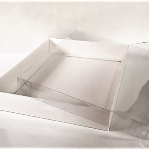 folding disassembled box 10''X13''X3.14'' inch sizes  cardboard box with transparent lidWedding Gift Box, gift Box
