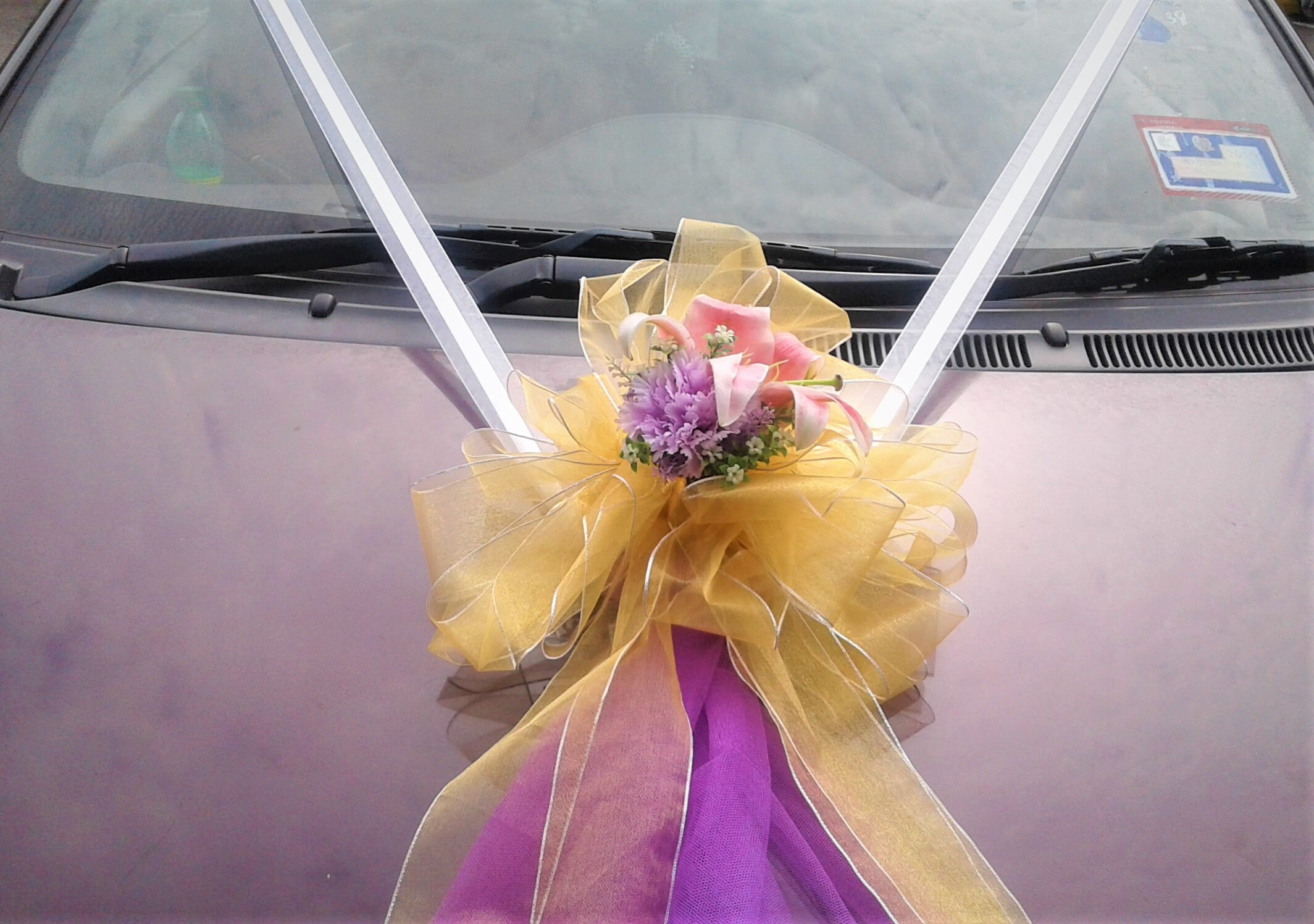 Wedding Car Decoration One Set Set Hiasan Kereta Kahwin Free Etsy