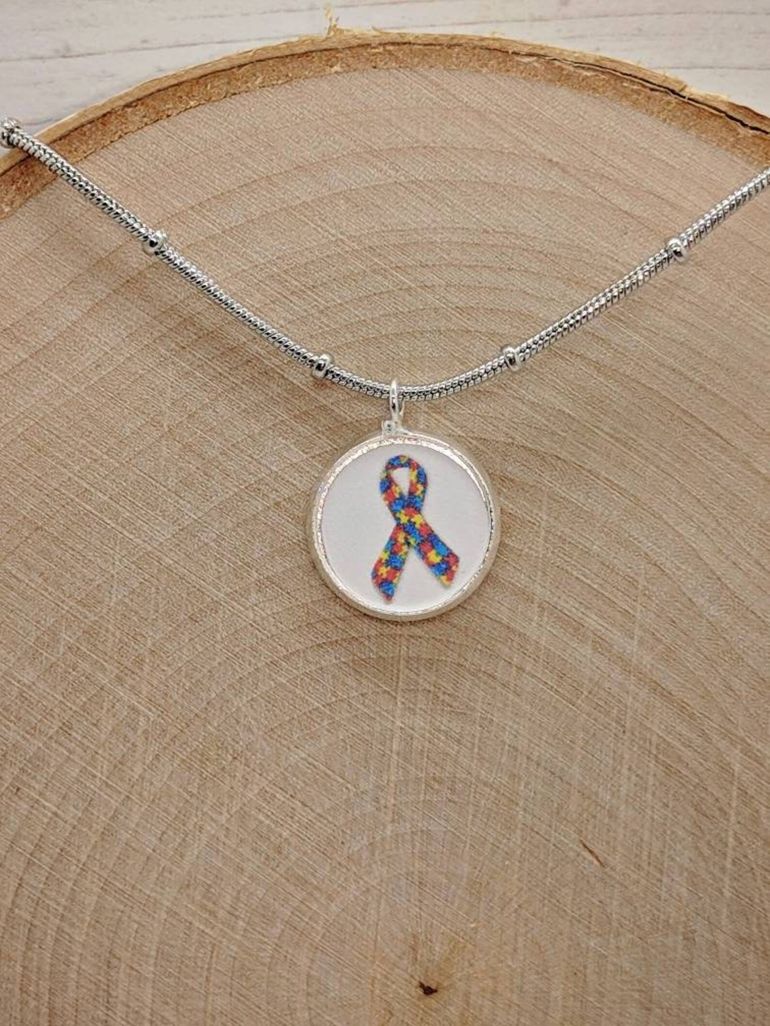 Autism Jewelry Autism Awareness Autism Necklace Autism Etsy
