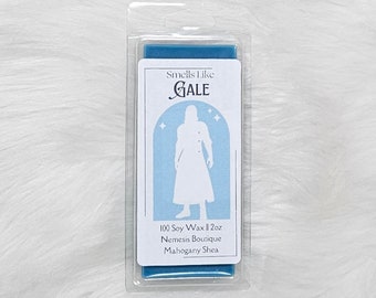 Gale Wax Melt, Mahogany Shea, 100% Soy Wax Melts, BG3 wax melt.