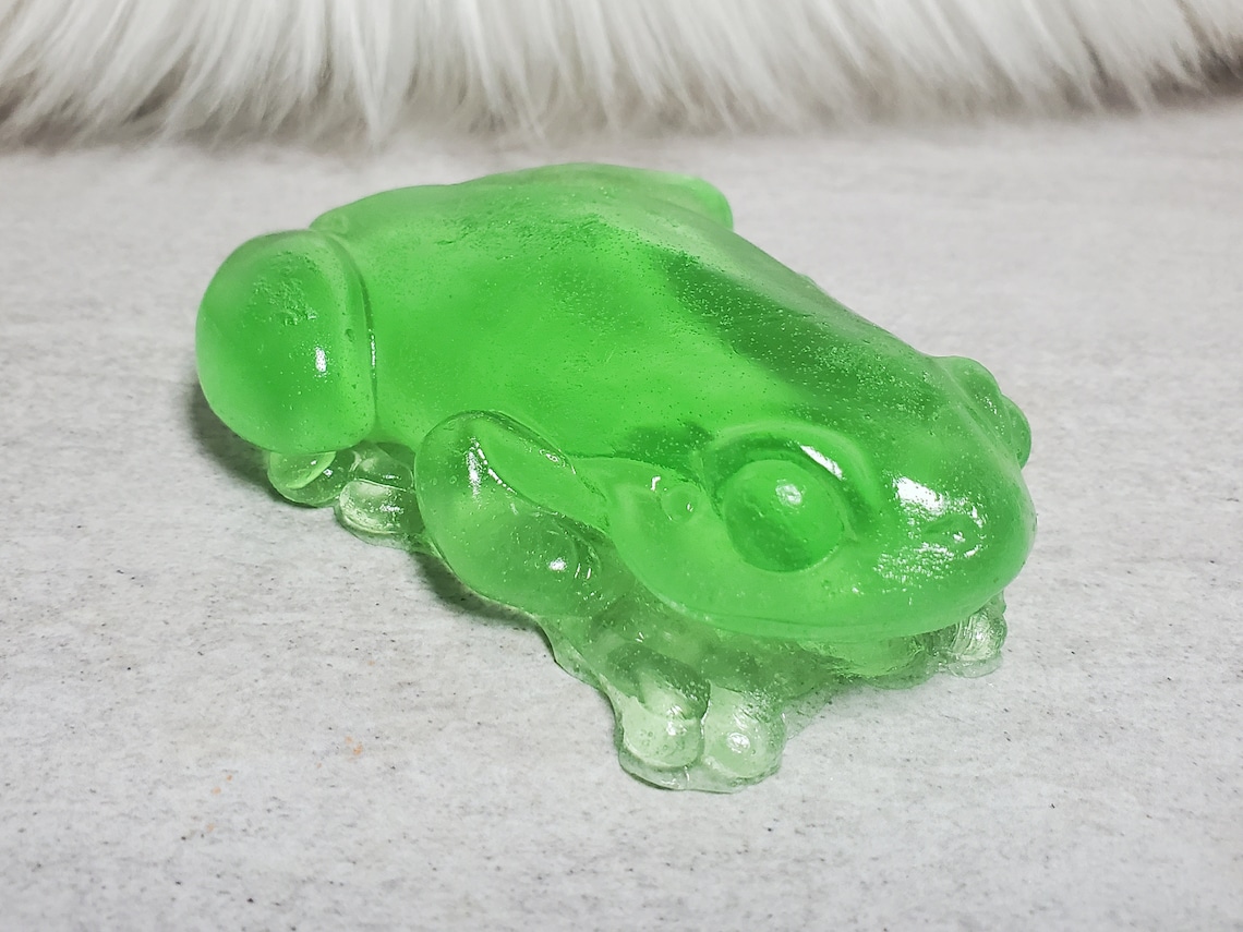Large Jelly Frog Shaped Soap: Custom Scent and Color. - Etsy