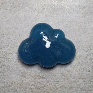 Jelly Cloud Shaped Soap: Custom scent and color.