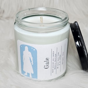 Gale Candle, Mahogany Shea, 100% Soy Wax, 8oz, BG3 candle.