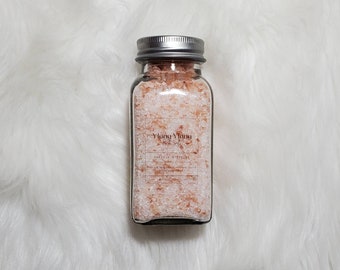 Ylang Ylang bath salts 7oz. Spa, bath, shower set.