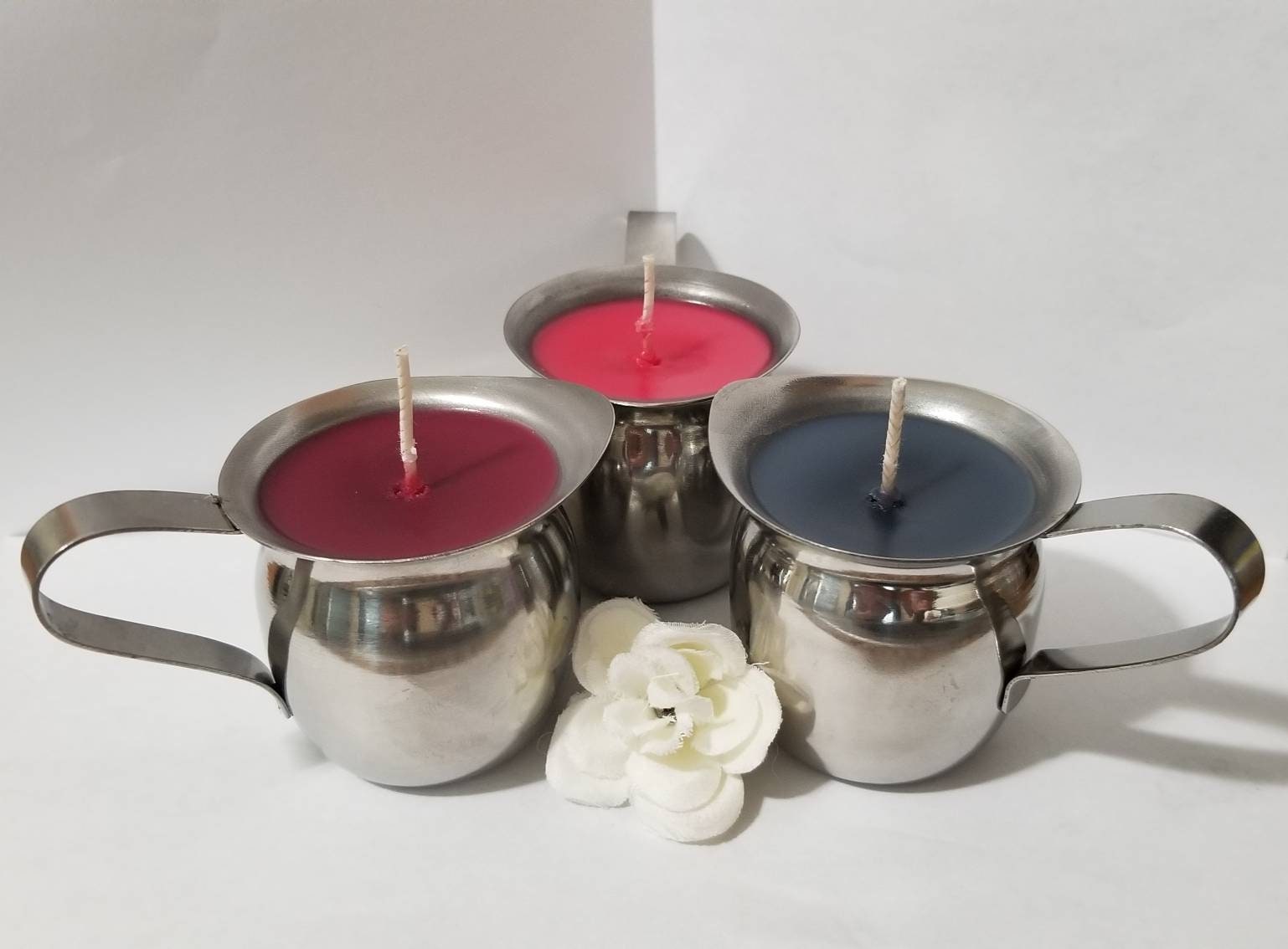 Pitcher Candle for Wax Play. Choose your own wax color Set Etsy
