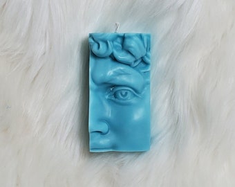 Davids Eye Statue Candle : Custom scent and color, 100% Soy wax.