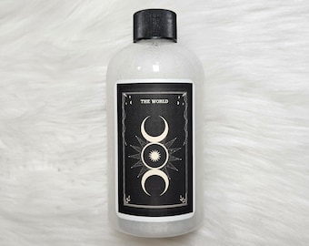 The World, Mahogany Shea, Foaming Milk Bubble Bath, 8oz