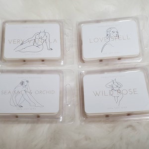 Soy Wax Melt Gift Set: Floral & Vanilla Scented Melts