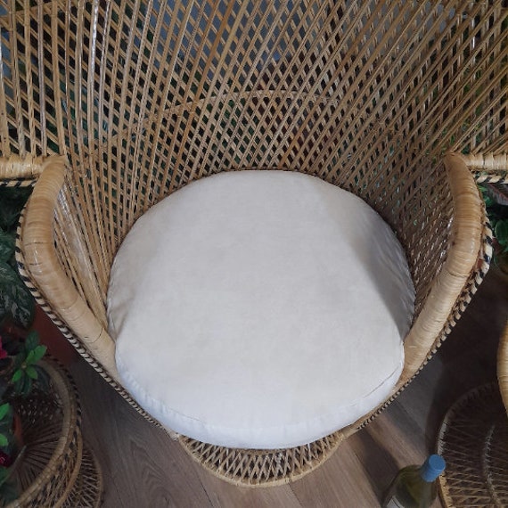 Foam Round Seat Cushions for Peacock Chairs. Etsy