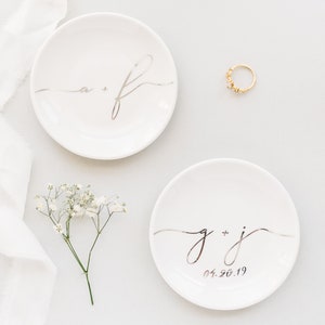 Engagement Ring Dish Jewelry Holder Trinket Dish Wedding Ring Dish, Engagement Ring Holder Anniversary Gift