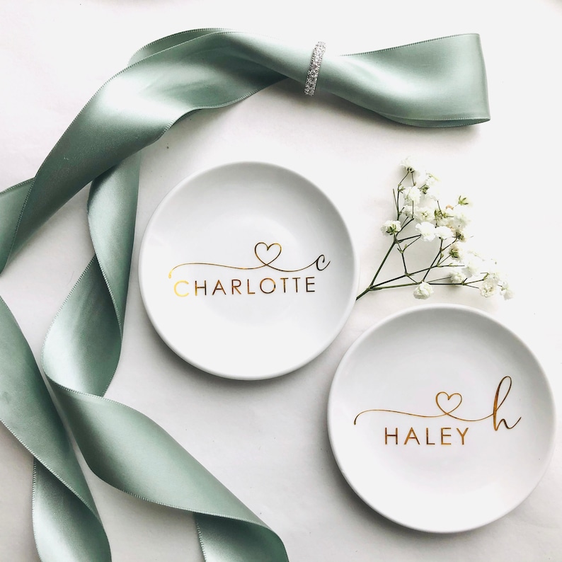 Personalized Trinket Dish Personalized Ring Dish Etsy