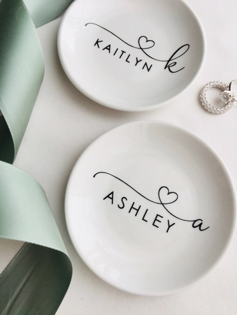 Personalized Trinket Dish Personalized Ring Dish Etsy