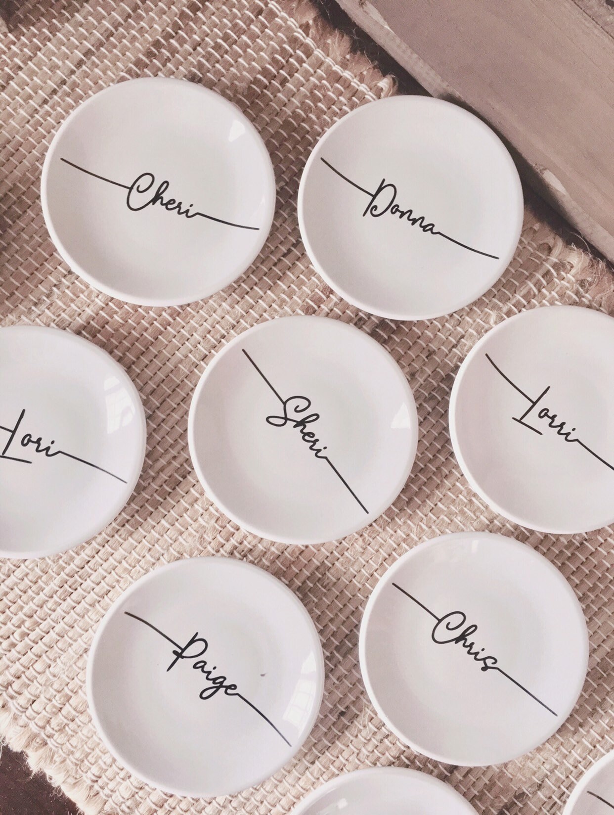 PERSONALIZED JEWELRY DISH Bridesmaid Gift Idea Personalized - Etsy