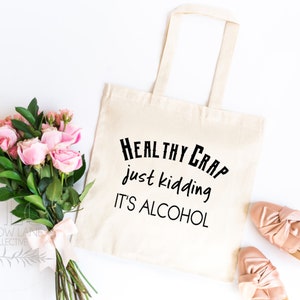 SHOPPING TOTE, Emotional Baggage Tote, Not Plastic Tote, Parenting Wine Bag, Shopaholic Tote, Pineapple Shopping Bag, Fun and Silly Totes