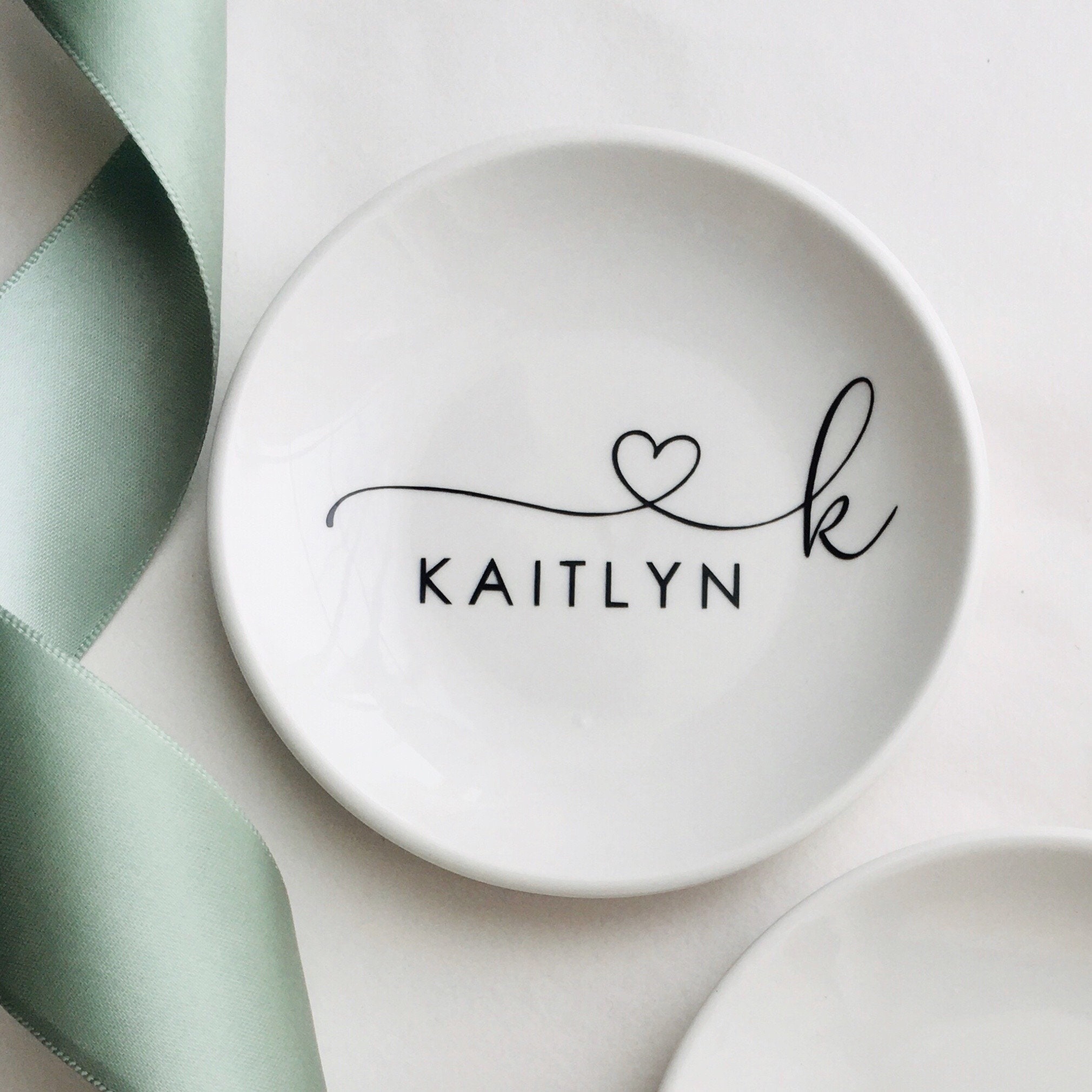 Personalized Trinket Dish Personalized Ring Dish - Etsy