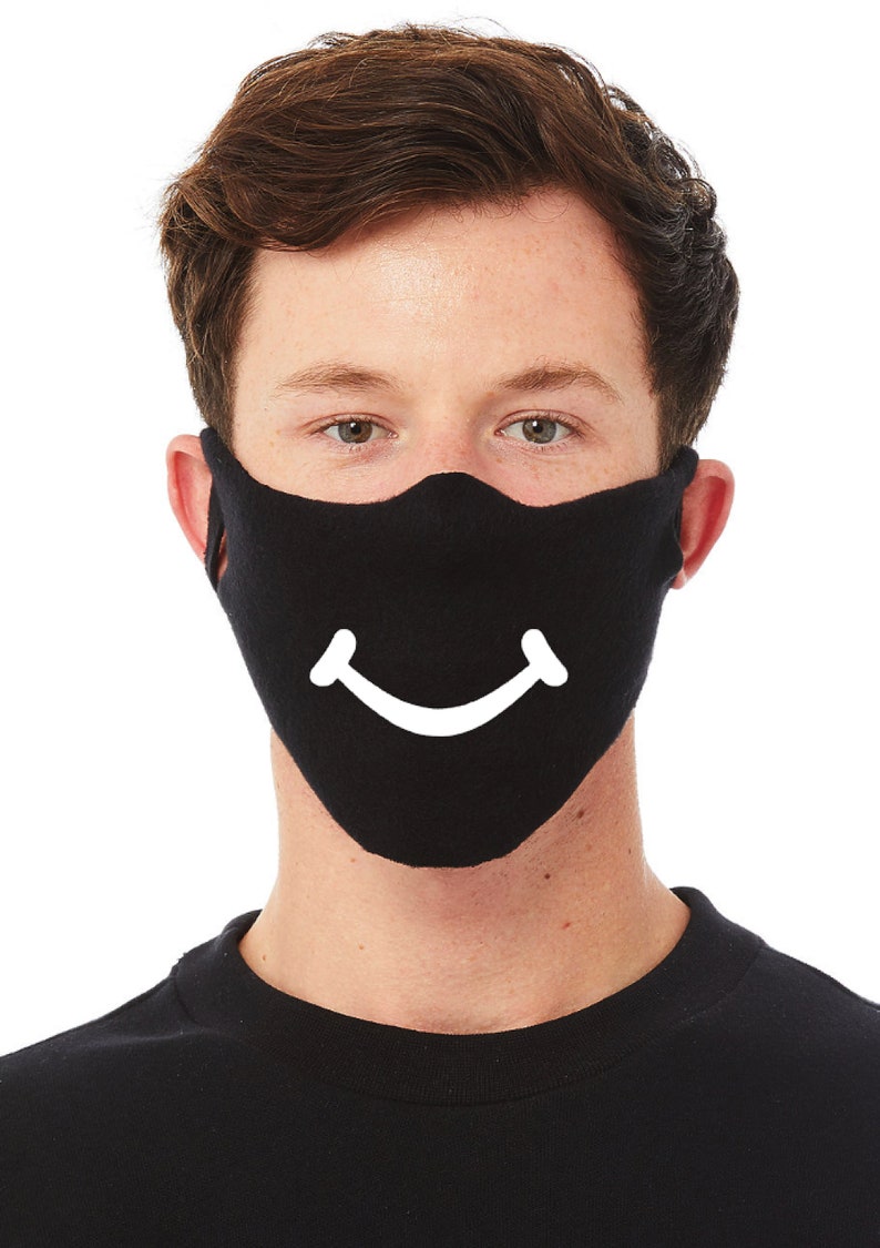 IN STOCK Protective Face Guard Face Mask Smiley Face Guard Etsy
