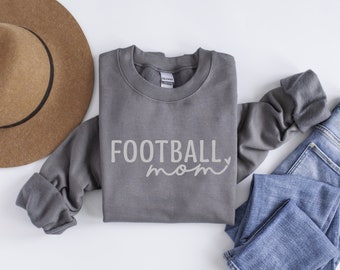 Football Mom Sweatshirt, Game Day Shirt for Mom, Personalized Gift for Mom, Birthday Gift for Her, Mama Football Shirt