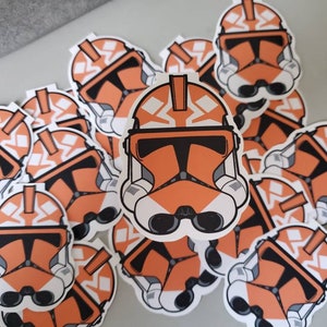 Clone wars ahsoka clone trooper sticker. 332nd