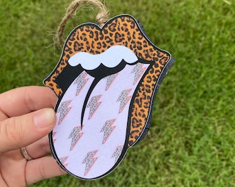 Tongue/Lip Freshie, Car Freshie, Car Scent, Car Freshener, Lip Freshie, Rolling Stone Tongue, Aroma Bead Freshies