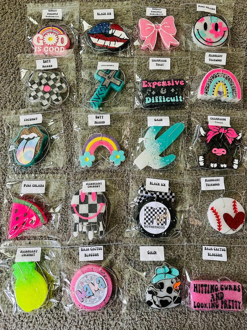 Wholesale Car Freshies, Car Scents, Car Fresheners, Aroma Bead Freshies 10/15/20 Pack READ ITEM DETAILS image 5