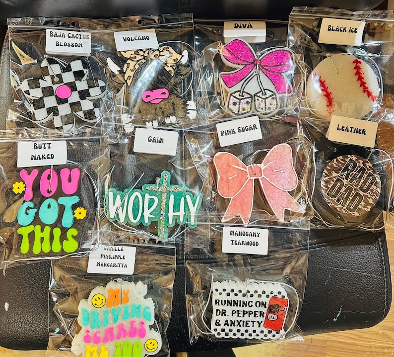 Wholesale Car Freshies, Car Scents, Car Fresheners, Aroma Bead Freshies 10/15/20 Pack READ ITEM DETAILS image 3