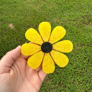 Sunflower Car Freshie, Car Scent, Car Freshener, Aroma Bead Freshies, Custom Car Freshies,