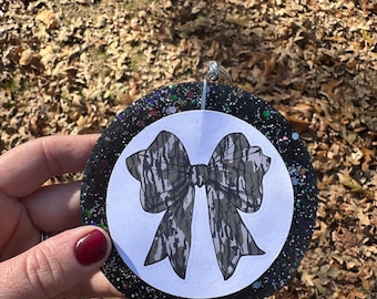 Camo Bow Car Freshies, Bow Car Freshie, Wholesale Freshies, Custom Car Freshies