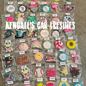 Wholesale Car Freshies, Car Scents, Car Fresheners, Aroma Bead Freshies 10/15/20 Pack READ ITEM DETAILS
