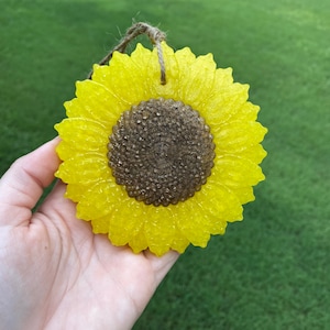 Sunflower Car freshie, Car Scent, Car freshener, Aroma Bead Freshies, Custom Car Freshies, Sunflower Freshies