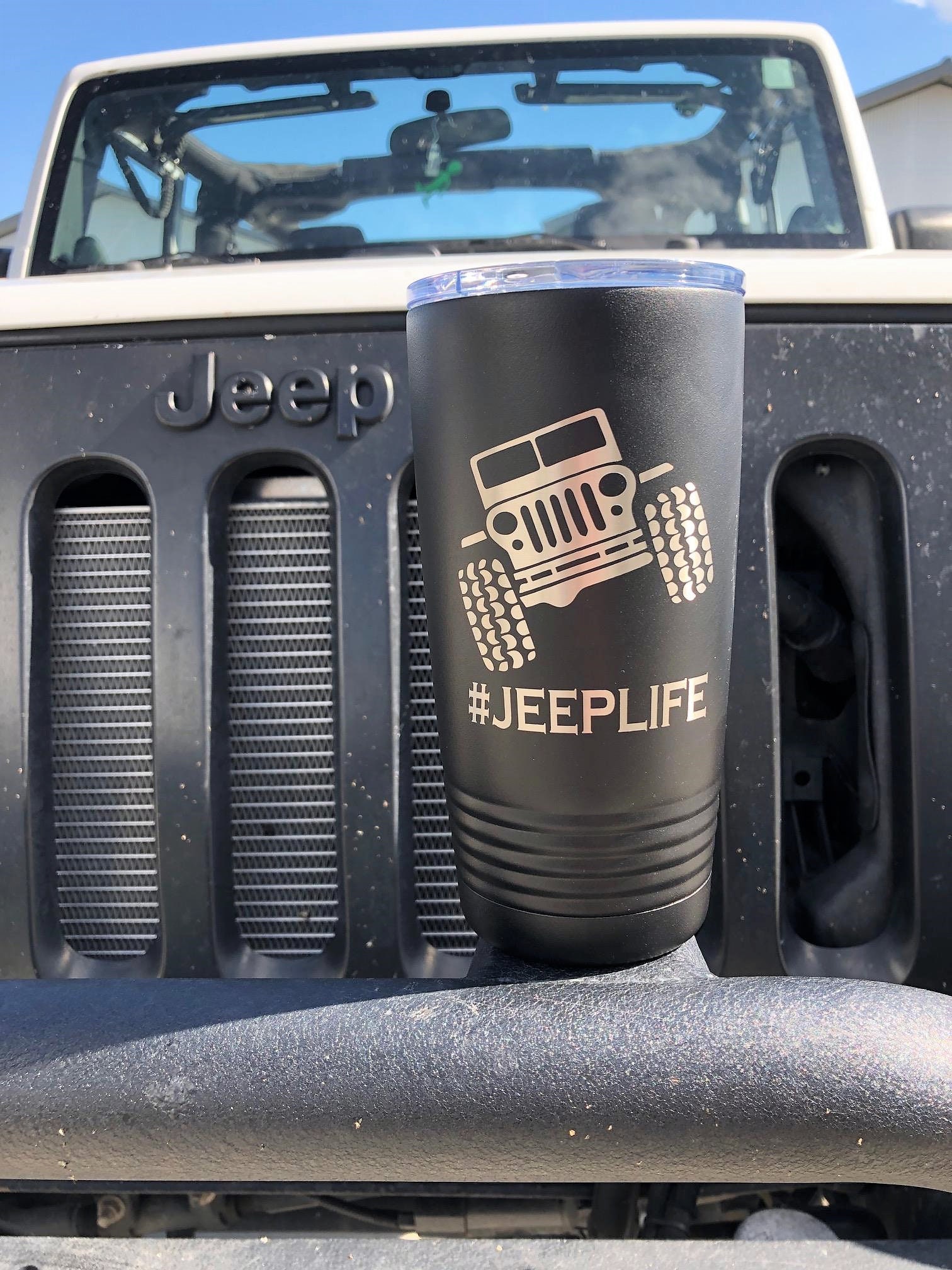 Jeep #JEEPLIFE 20oz Polar Camel Tumbler | 11 colors available!