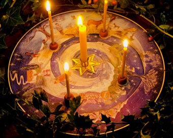 Wild Advent Wheel- for Waldorf School and Homeschool. Wonderful Christmas gift and centre piece