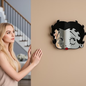 Vintage Betty Boop Mirror - Etsy