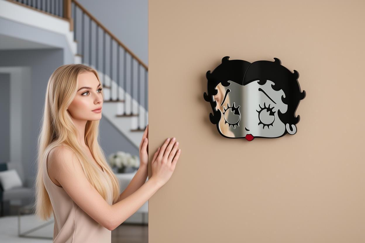 Betty Boop Wall Mirror - Etsy