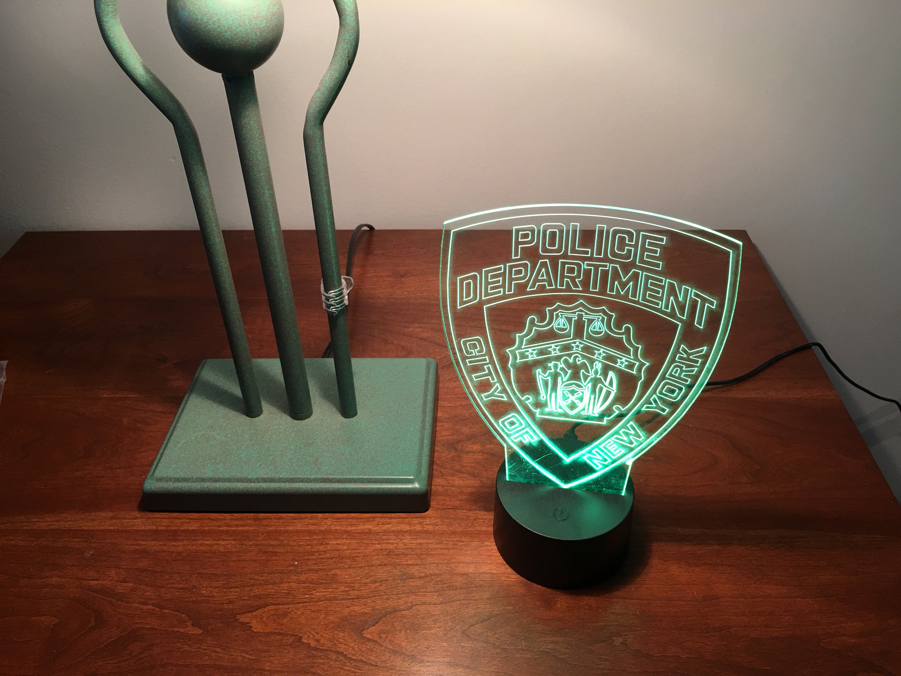 Nypd Police Gift Light Best Police Gift Color Changing Etsy