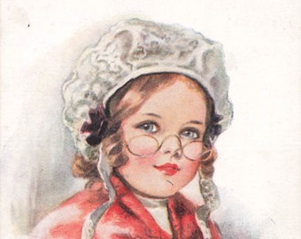 Sweet Little Girl - I'm Granny WW1 period Publisher Vivian Mansell