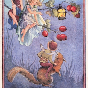 Carte postale vintage des années 50 pour la Saint-Valentin, Rene Cloke
