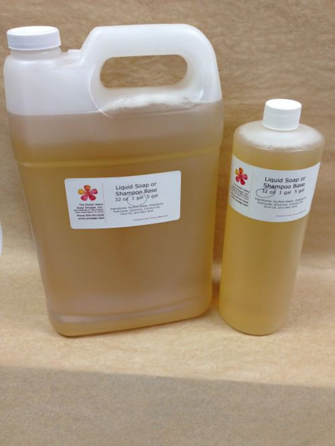 Liquid Soap/Shampoo Base 16oz 32oz 128oz Etsy