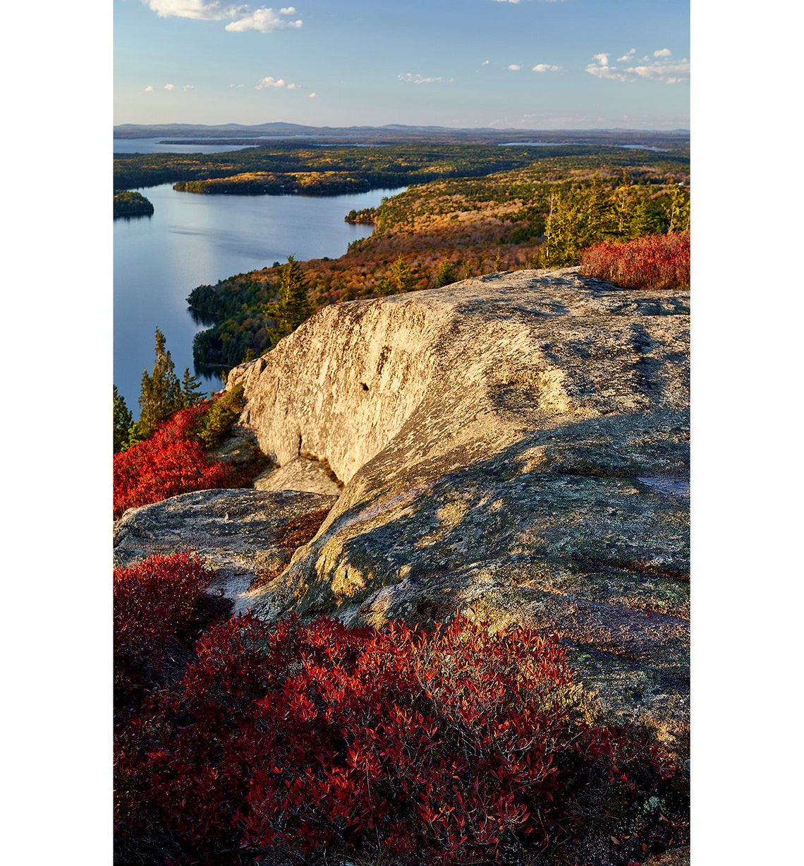 Acadia National Park Fall Foliage Fall Colors Landscape Etsy UK