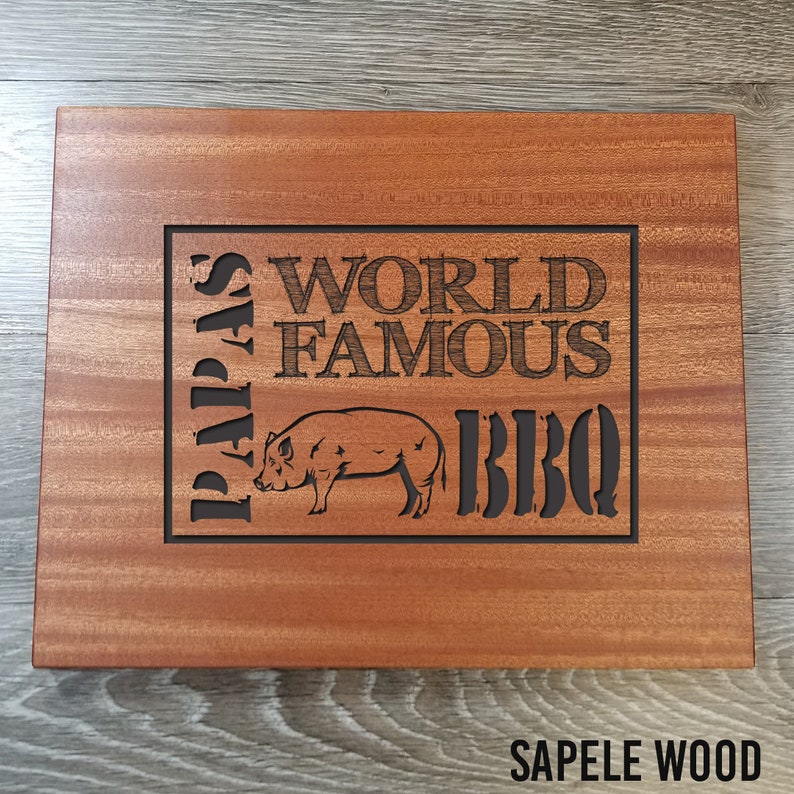 Wedding Gift Engraved Cutting Board Anniversary Gift Holiday Gift BBQ#023 Personalized Cutting Board Housewarming Gift