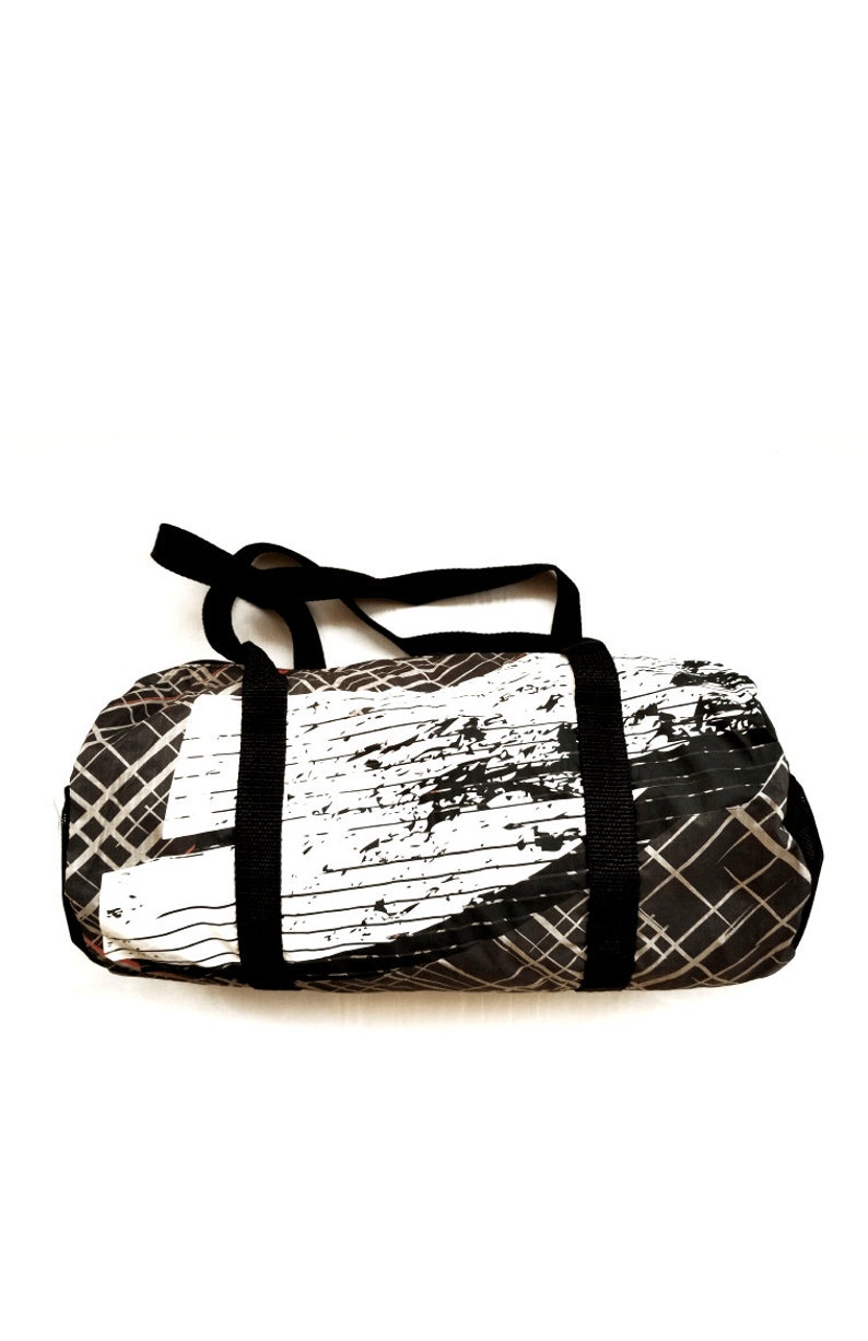 Liff Duffle Bag Upcycled From Kitesurf Kites , Recycled Bag, Duffel Bag ...