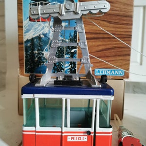 Vintage 1960s Toy, Cable Car Toy, Rigi 900 by Lehmann Germany - Etsy