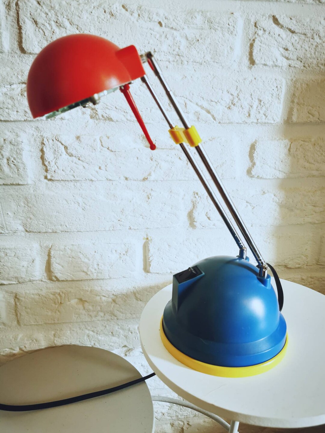 Vintage 80s Memphis Style Design Lamp, Pop Art Desk Light - Etsy Vintage 80s Memphis Style Design Lamp, Pop Art Desk Light - Etsy