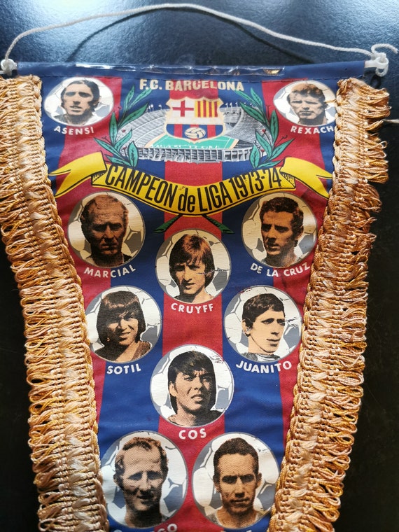 Fanion Football Vintage | 1990s | FC Barcelone | Barça