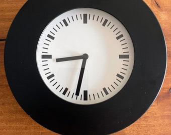 オールド IKEA 掛時計 SIPPRA Mikael Axelsson Ikea Mikael Axelsson SIPPRA Gray Wall Clock , Rare Ikea