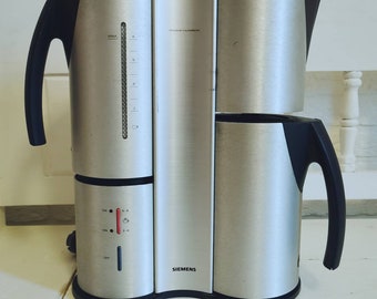 Very nice design coffee machine (used machine), manufactured by Siemens Germany, designed by F.A. Porsche. Let op: gebruikte machine