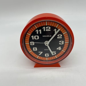 1960s space age  alarm clock by Wehrle model Kiddy